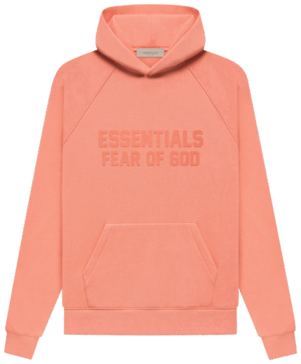 Fear of God Essentials Peach Hoodie