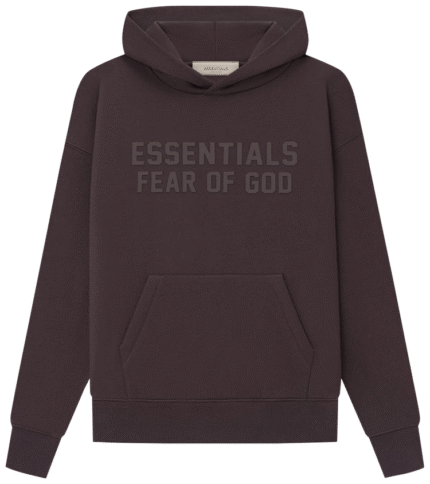 Essentials Fear of God Purple Hoodie