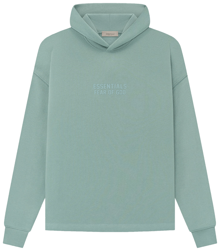 Essentials Fear of God Green Hoodie Essentials Fear of God Green Hoodie