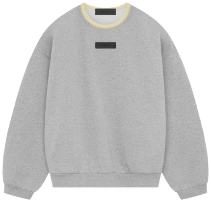 Essentials Gray Crewneck Sweatshirt