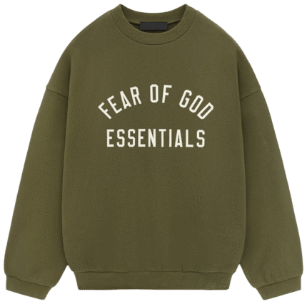 Essentials Dark Green Sweatshirt