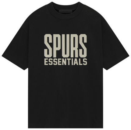 Essentials Spurs Black T-Shirt