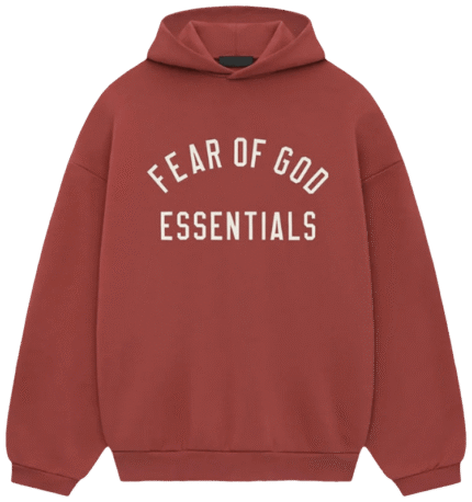 Essentials Maroon Hoodie