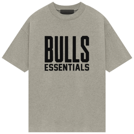 Essentials Gray Bulls t Shirts