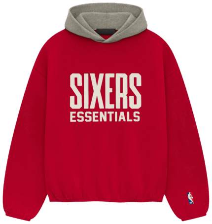 Essentials Fog Sixers Red Hoodies