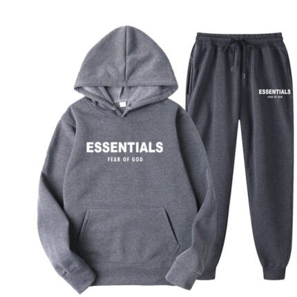 Fear of God Essentials Grey Tracksuit
