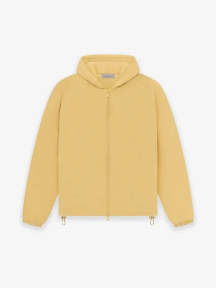 Fear of God Essentials Full zip Light Tuscan Jacket