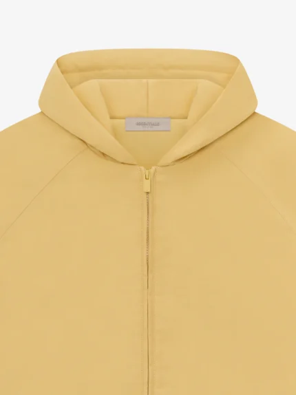 Fear of God Essentials Full zip Light Tuscan Jacket