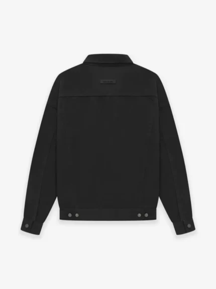 Essentials Denim Jet Black Jacket