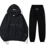 Essentials Fear of God Oversized Black Tracksuit