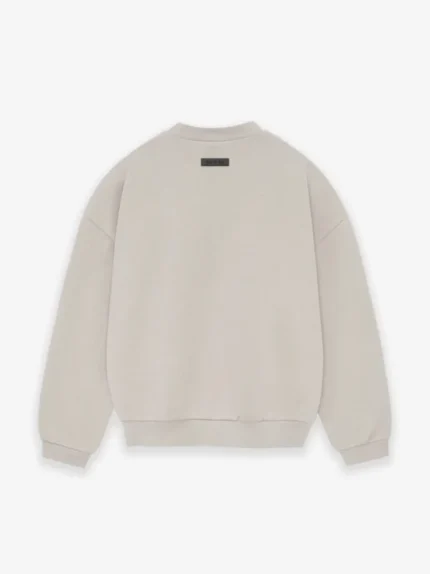 Essentials Silver Cloud Crewneck Sweatshirts