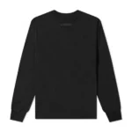 Essentials Core Crew Black Sweatshirt