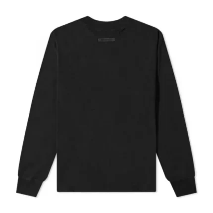 Essentials Core Crew Black Sweatshirt