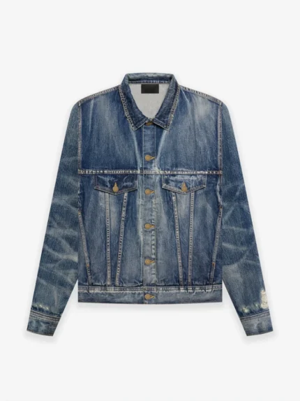 Essentials Fear of God Denim Trucker Jacket