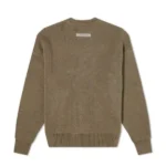 Essentials Knitted Harvest Brown Sweatshirt