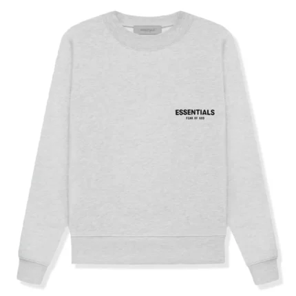 Essentials Heather Gray Sweatshirt