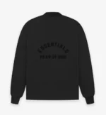 Essentials LS Tee – Jet Black Sweatshirt