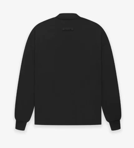 Essentials LS Tee – Jet Black Sweatshirt