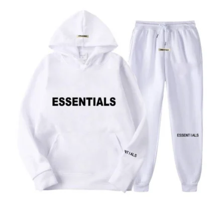 Essentials White Tracksuit