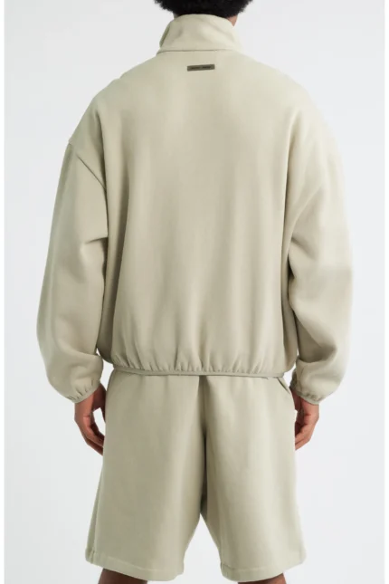 Essentials Modern Fit Fleece Track Jacket